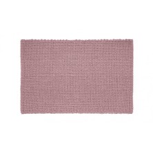 Alfombra baño algodón Noa Rosa 45x70 cm