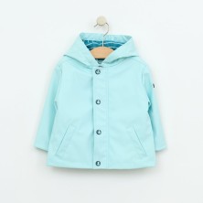 Chubasquero bebé marinero impermeable Batela azul claro