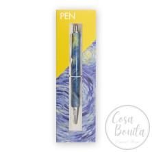 Bolígrafo en caja Noche estrellada de Van Gogh