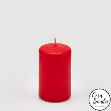 Vela clásica roja EDG 6x10h cm