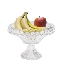 Frutero de cristal elegante con pie Andrea House