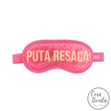 antifaz de gel frio y calor puta resaca rosa