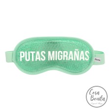 Antifaz frío verde Putas Migrañas