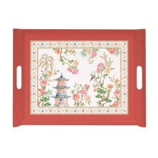 Bandeja melamina con asas Jardin Orient Easy Life