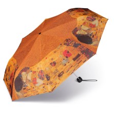 Paraguas Mujer plegable manual Klimt El Beso 54/8 Ø94cm